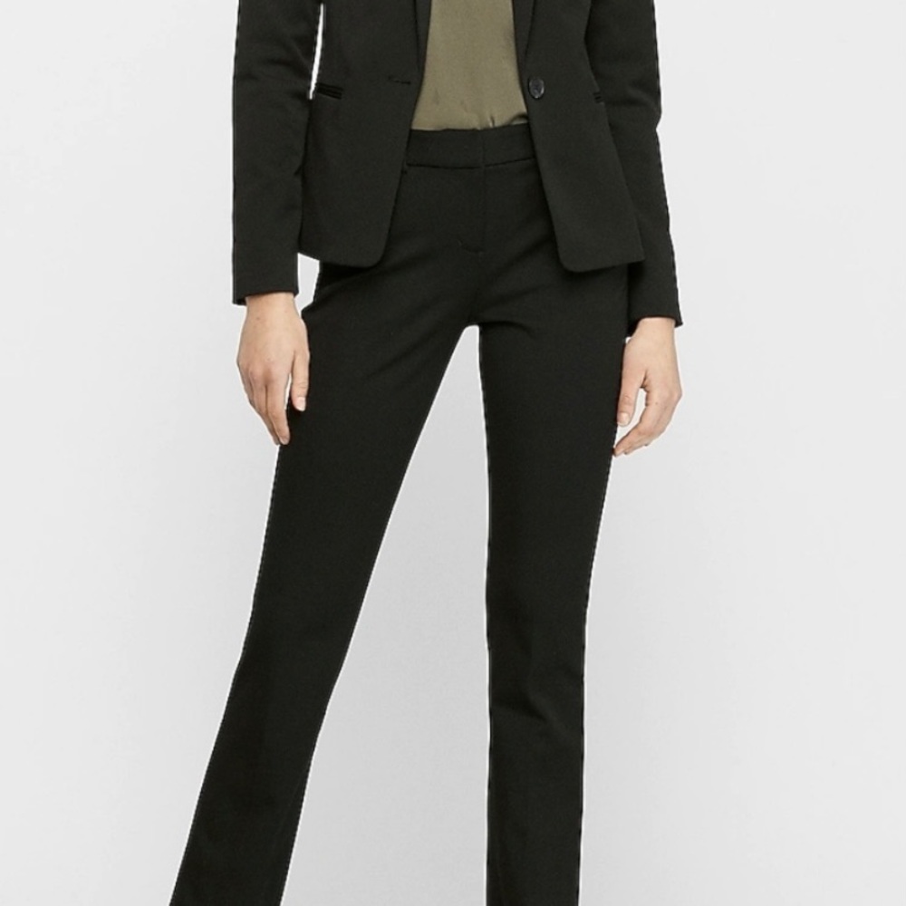 Express Mid Rise Barely Boot Columnist
